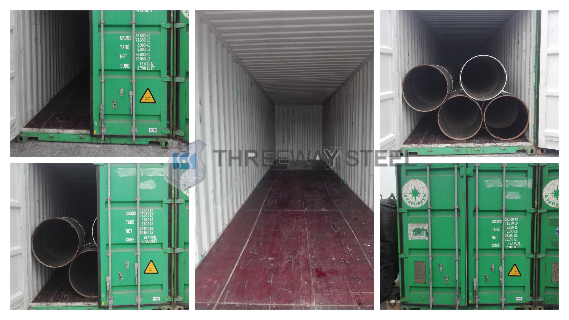 Exportation de tubes en acier restes explosifs des guerres