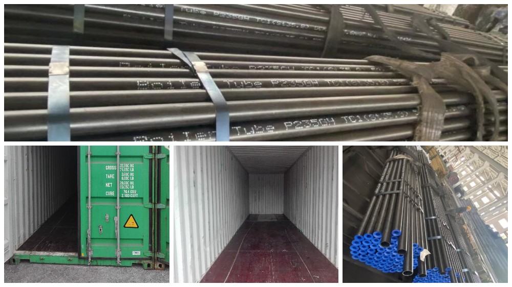 exportation de tuyaux en acier pour chaudières