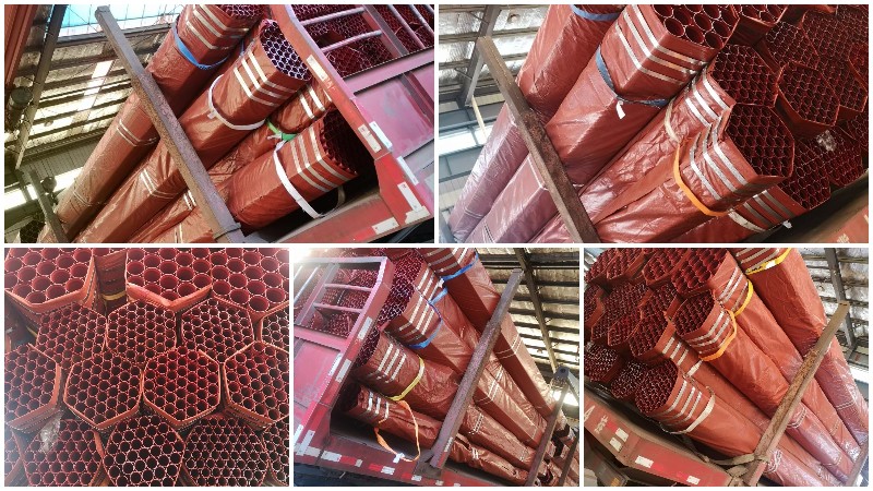 Tuyau en acier de paquet d'exportation standard industriel