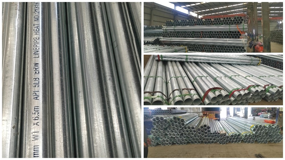 Exportation de tubes de canalisation EFW