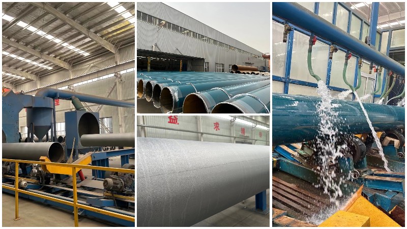 revêtement_steel_pipe_export