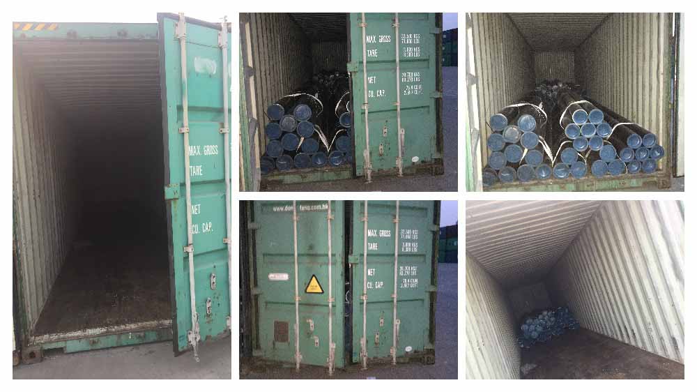 Exportation de tubes en acier sans soudure