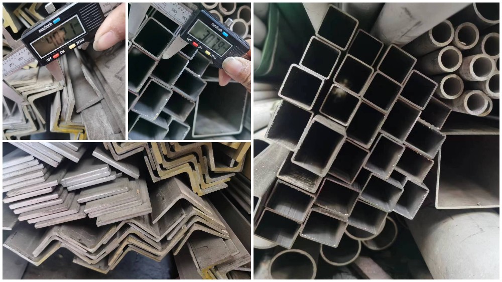 exportation de profilés creux en acier