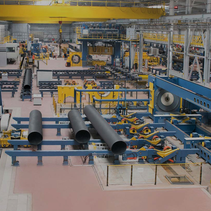 usine de tubes en acier